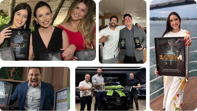 Vendedores premiados da Nova Era do Consórcio